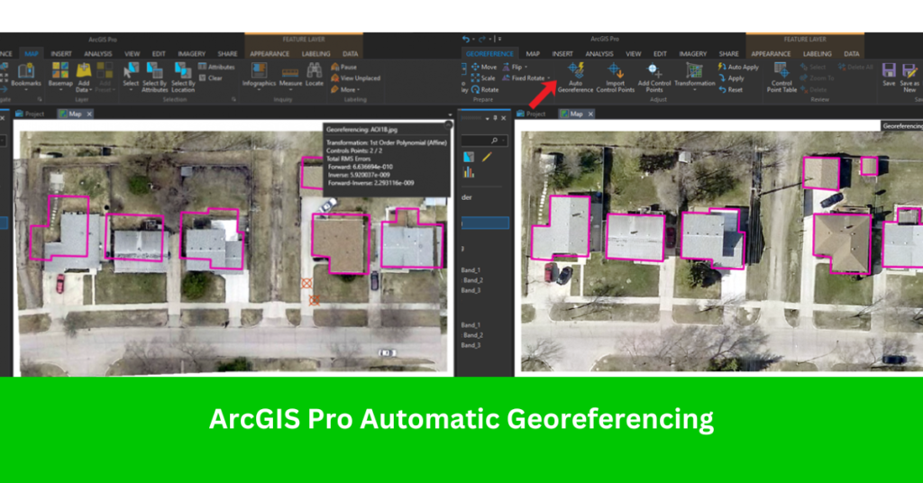 ArcGIS Pro Automatic Georeferencing