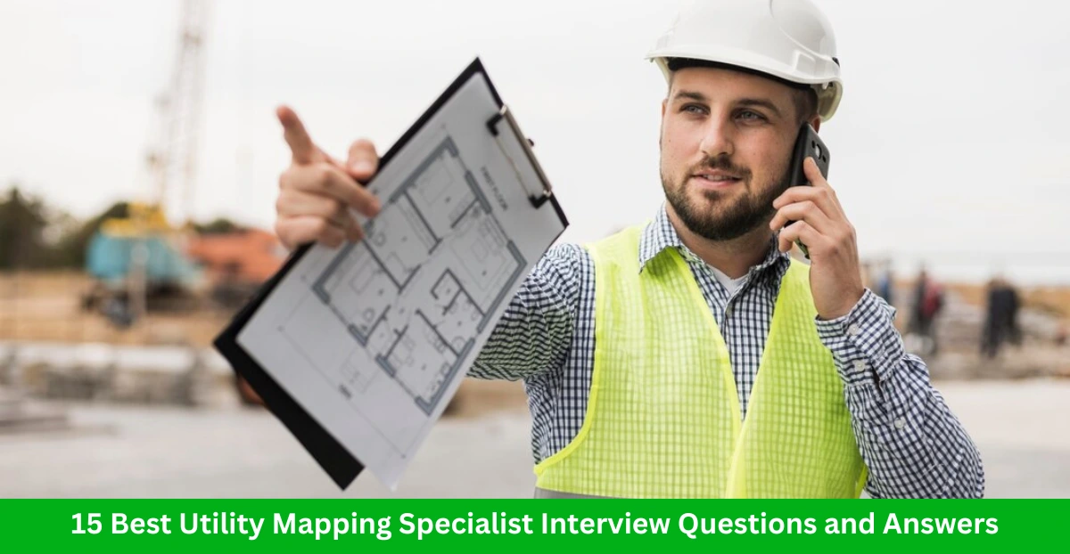 Utility Mapping Specialist Interview Questions