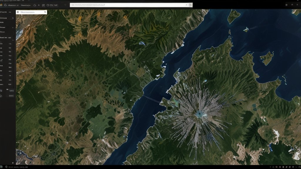  A Google Earth Engine interface screenshot running a script that processes satellite imagery.