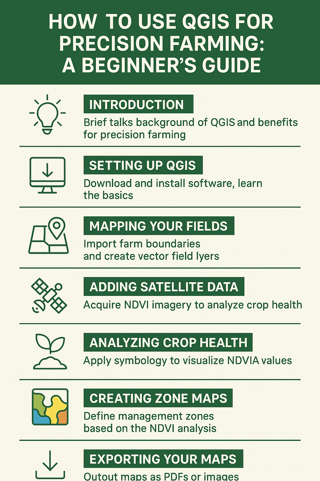 QGIS for precision farming 