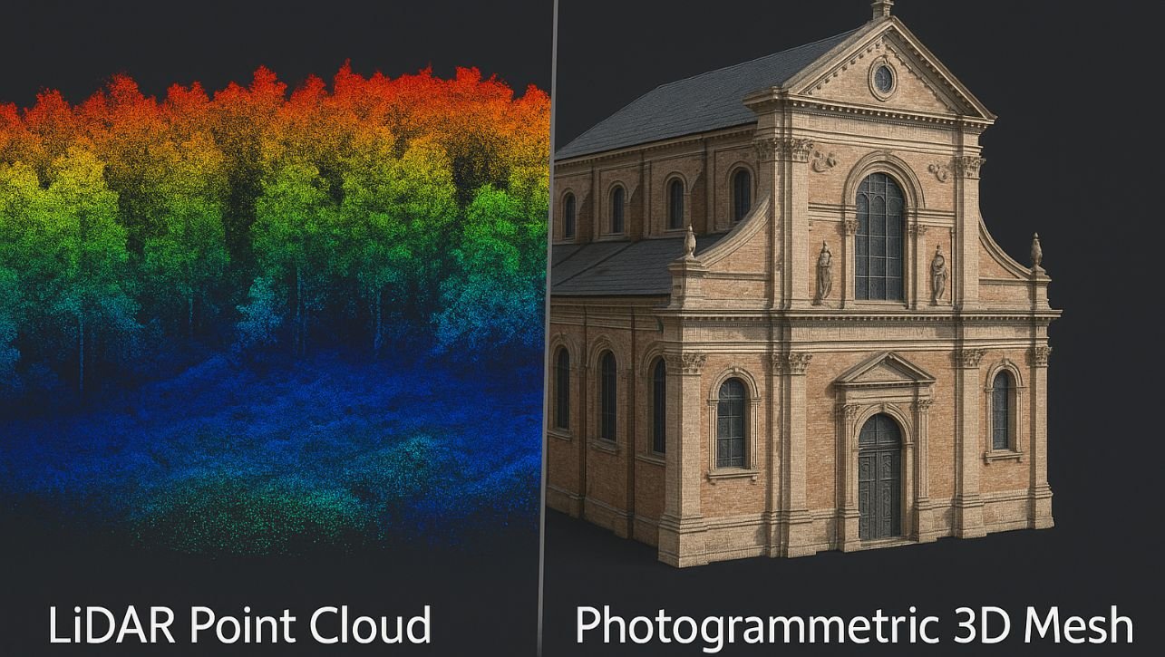 LiDAR vs. Photogrammetry